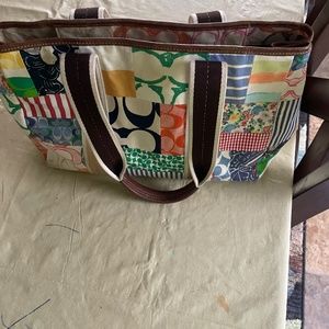Coach patchwork purse